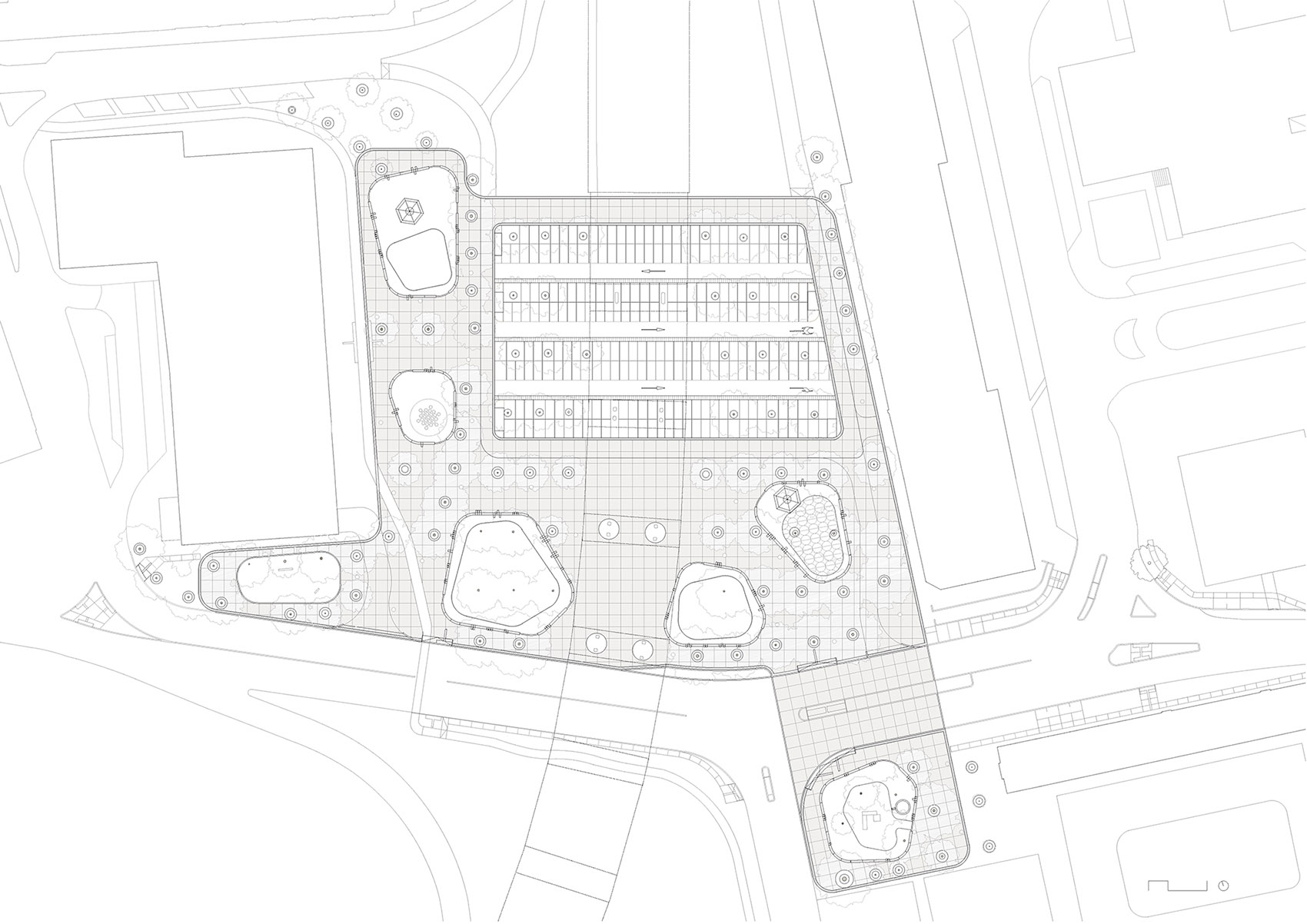 Praça Fonte Nova泉池公园，里斯本 / José Adrião Arquitetos-51