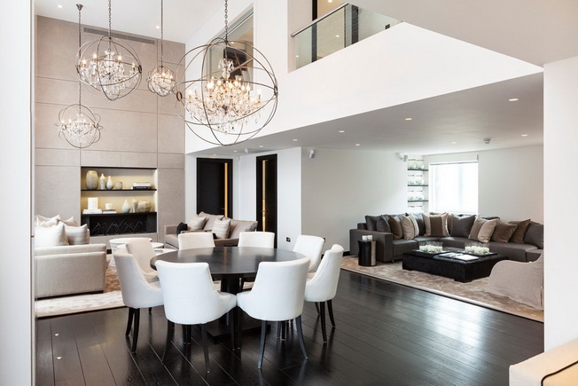 伦敦豪华公寓丨英国伦敦丨Kelly Hoppen Interiors-1