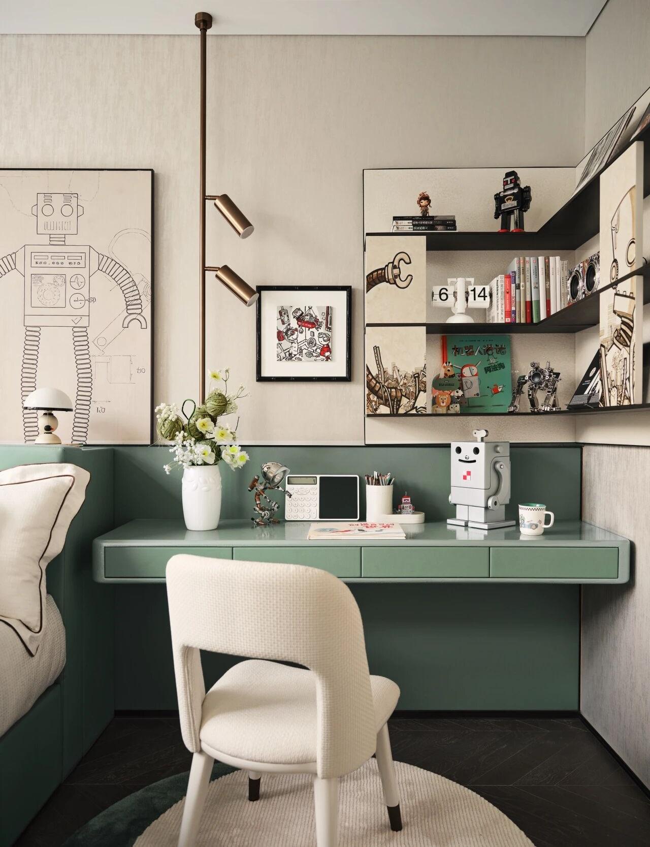 璞辉设计 · 中建东孚上海中环麓岛145㎡样板间丨中国上海丨软装上海璞辉空间设计有限公司,硬装集艾设计-41