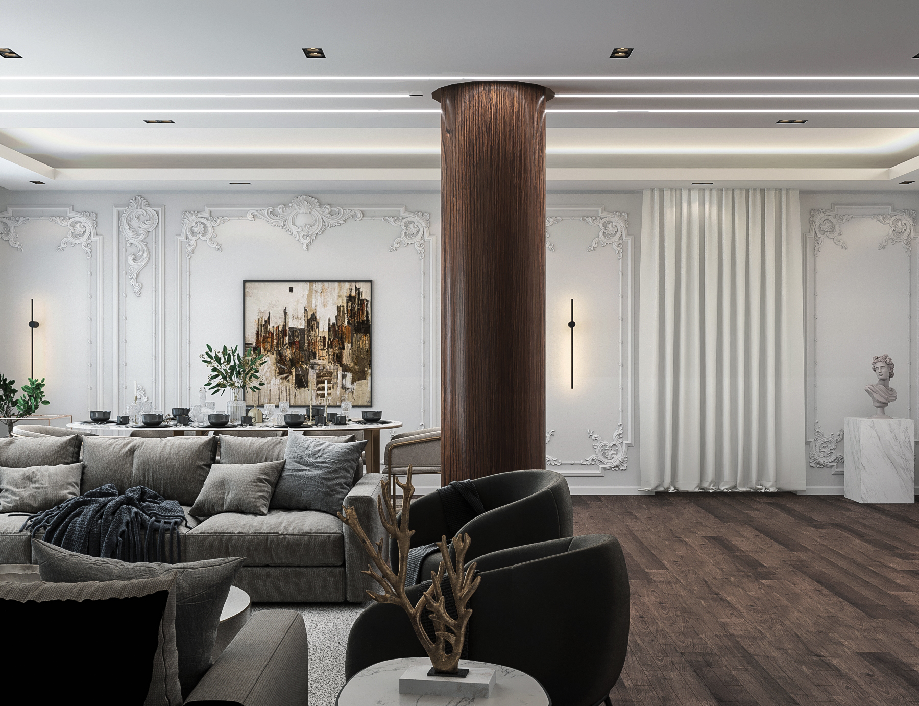 Neo Classic Reception & Dinning Area-3