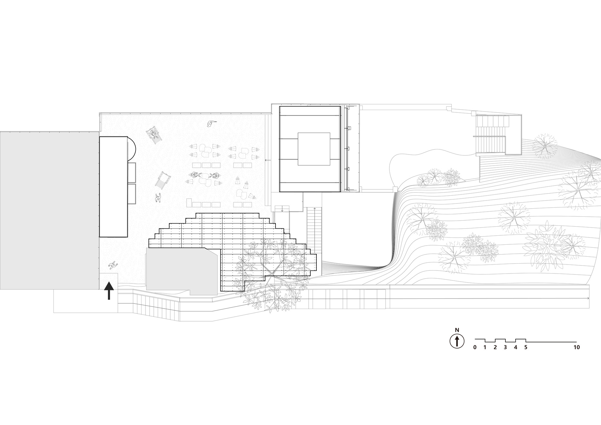 Mountain Alley Rooftop Teahouse Pavilions / RY+P architects-31