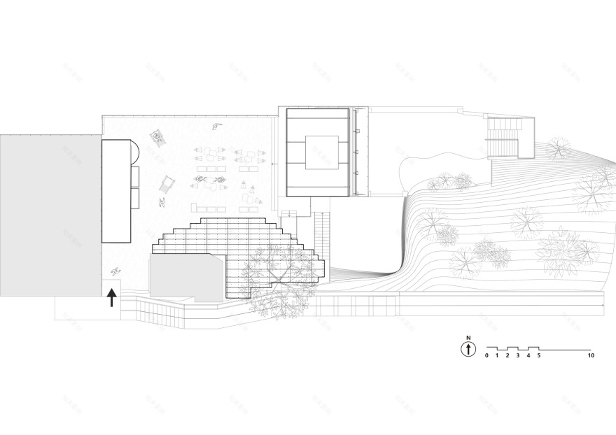 Mountain Alley Rooftop Teahouse Pavilions / RY+P architects-31
