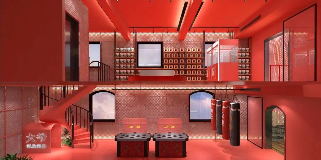 "受气"江湖,重庆硬核餐厅设计解读-11