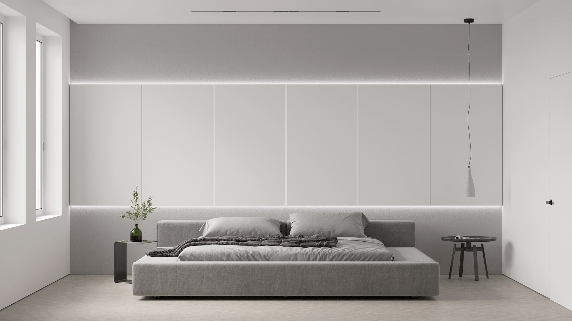 高级灰色系公寓设计 享受一片美好时光。-16