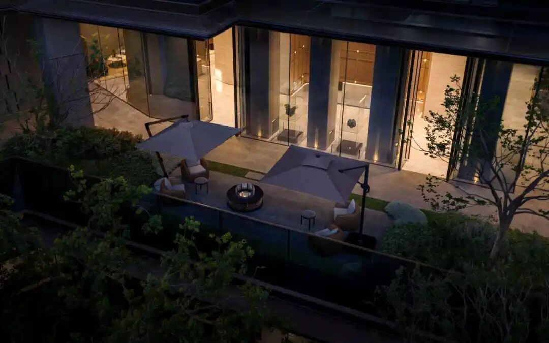 西安浐灞玺宸上院丨中国西安丨硬装矩阵纵横,软装DIA丹健国际-32