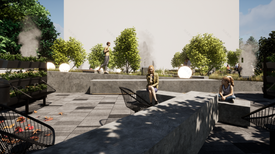 乌克兰英雄纪念公园概念设计丨Vizdome Space-30