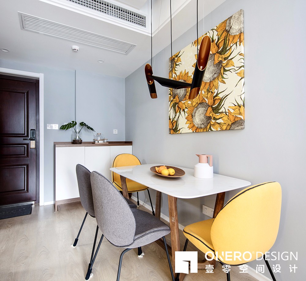 武汉88㎡品质北欧风单身住宅  壹零空间设计-9