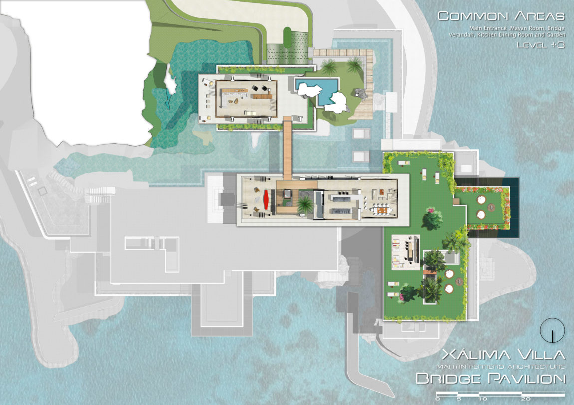 墨西哥尤卡坦半岛上的自然与现代共生之家-57