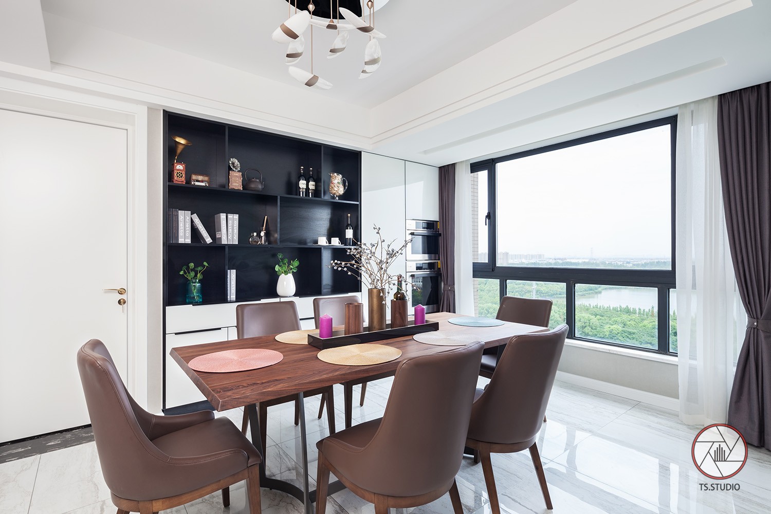 浙江现代轻奢住宅  嘉兴米卡装饰-8