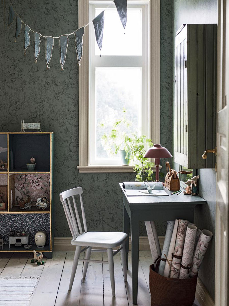 瑞典 Boras Tapeter 新系列儿童房间设计，神秘优雅，如同童话世界-2