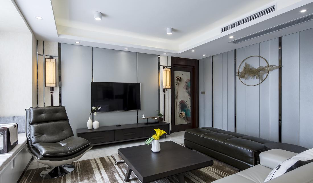 成都业之峰装饰 | 现代简约风格打造通透美湖平层-16