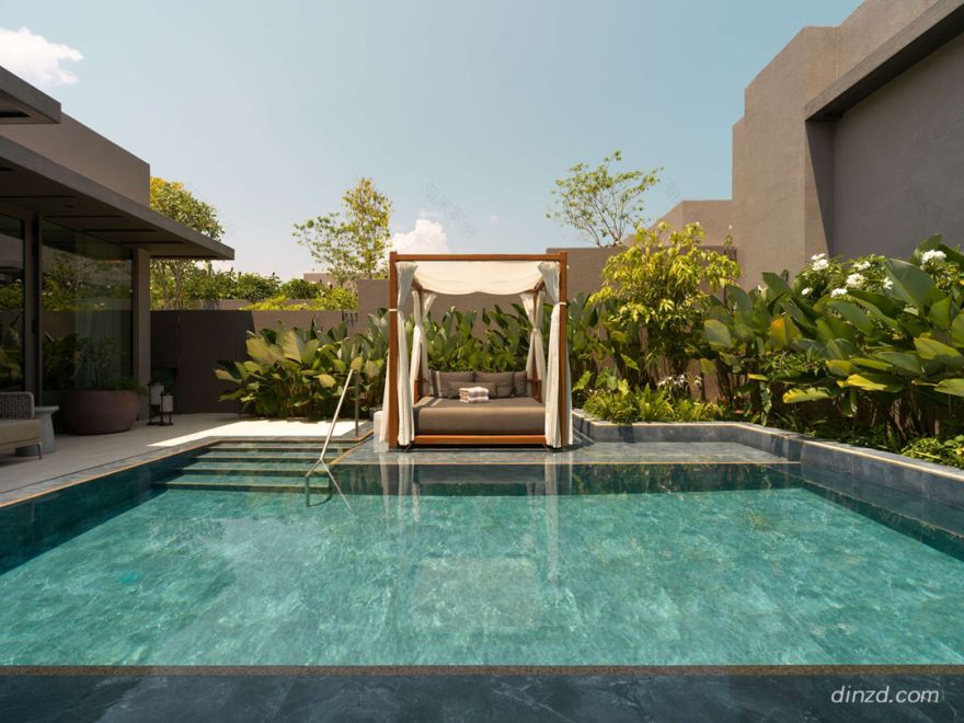 新加坡圣淘沙莱佛士酒店丨Yabu Pushelberg-78