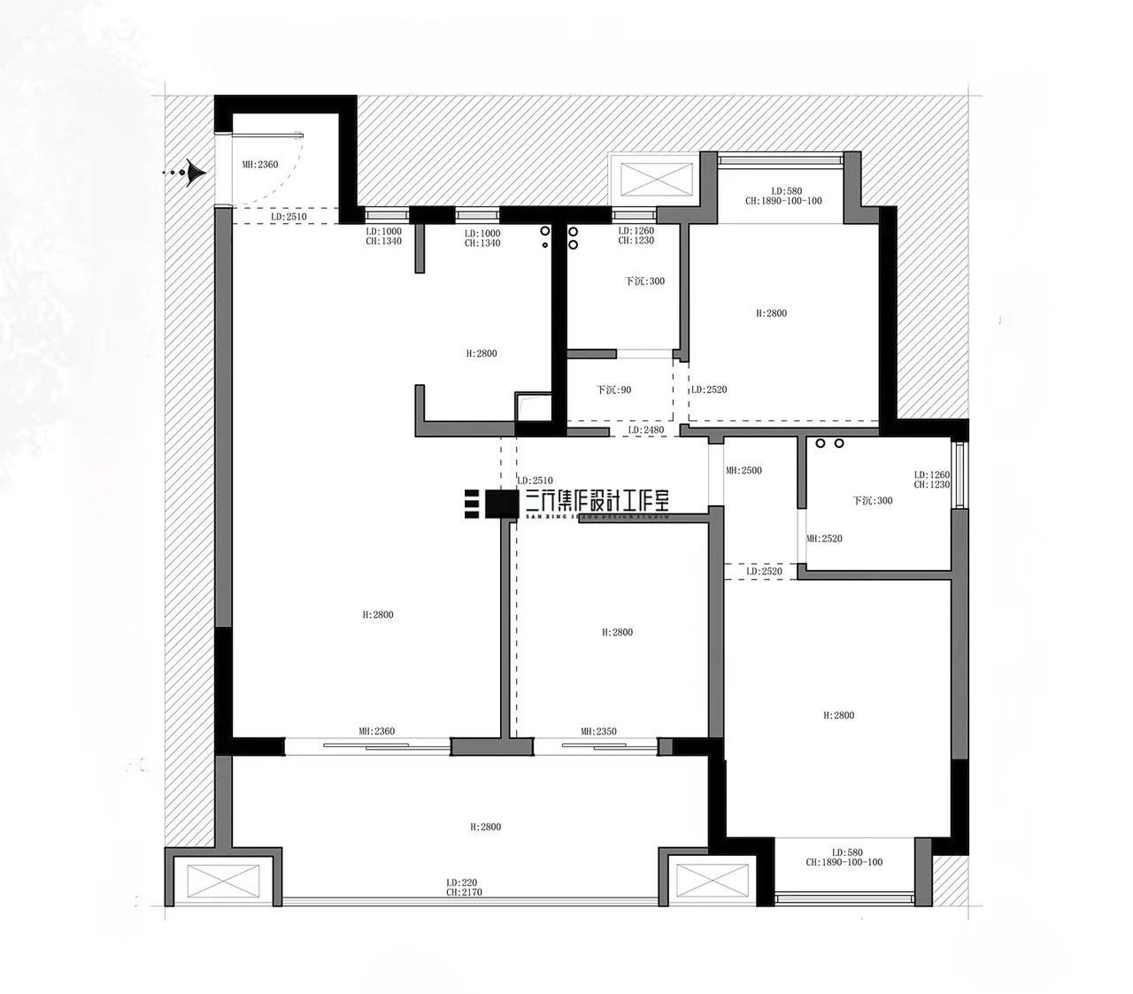 三行集作空间爆改丨中国南昌丨三行集作设计工作室-20