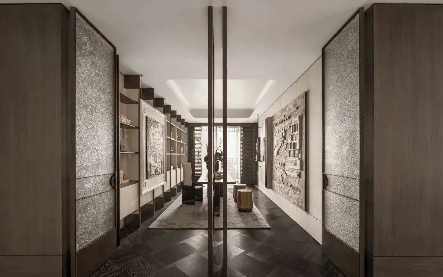 东方湖居设计豪宅样板间丨WSD世尊设计-21