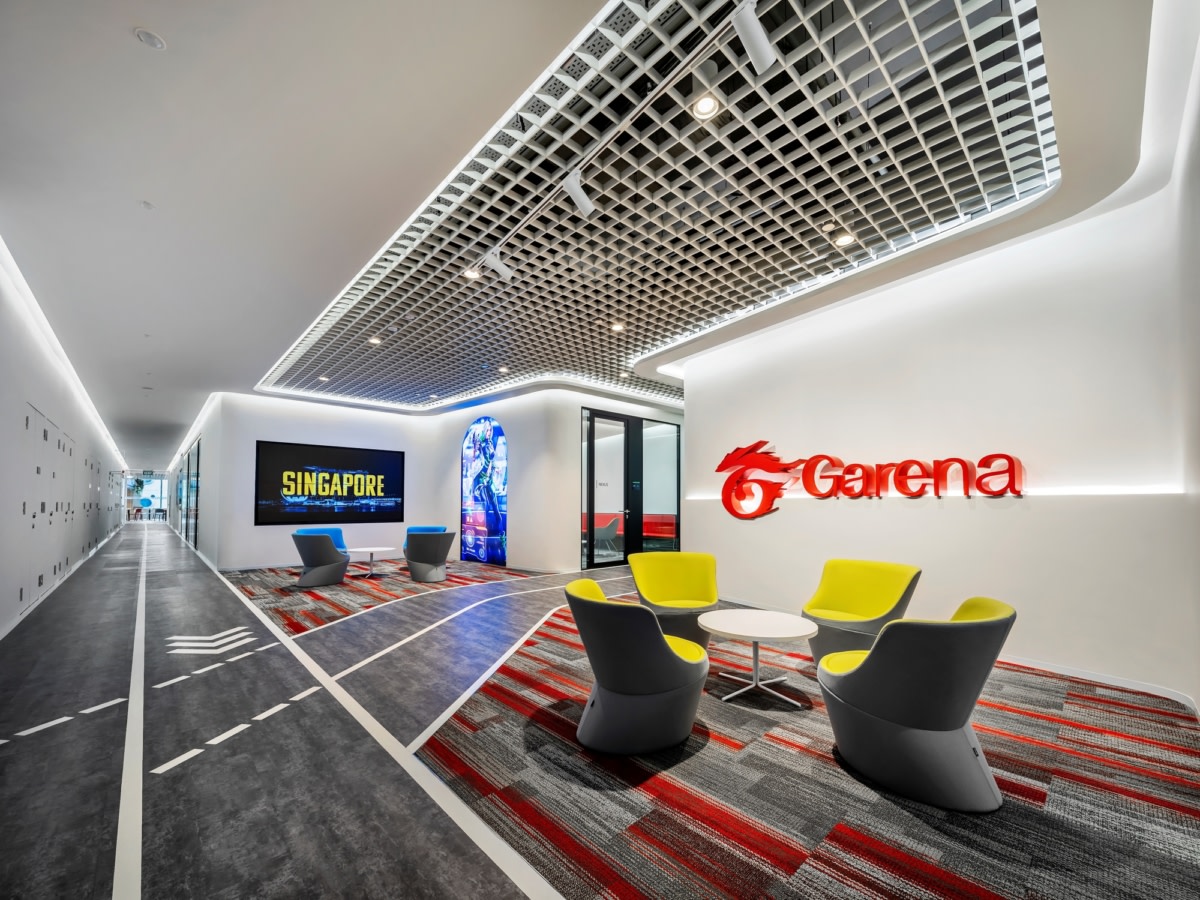 新加坡 Garena 在线办公室丨PAND Design Group-12