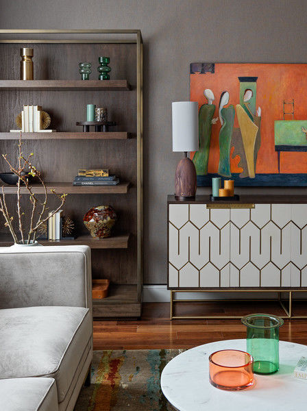 Современная квартира с элементами ар-деко 120 м² от Варвары Шабельниковой || 01 - Архитектурный журнал ADCity-2