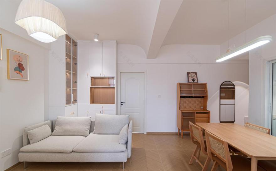 72㎡原木风二居室室内改造-9