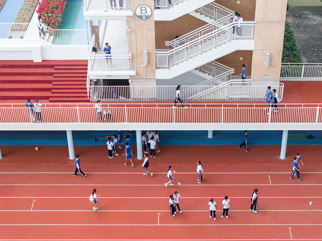 围合与遮蔽：深圳学府中学改丨中国深圳丨广州多重建筑工作室-2