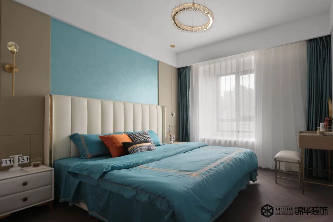 90 后新婚夫妻的明亮舒适婚房设计丨锦华装饰-29