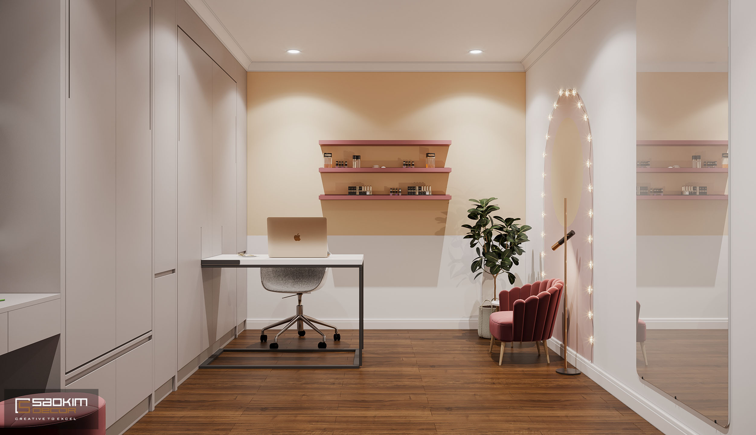 Sunshine Garden 公寓室内设计丨Sao Kim 有限公司-16