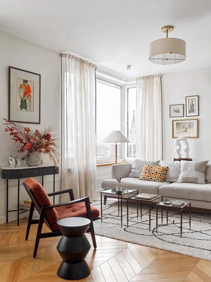 顶层公寓室内设计丨Студия ILEDA-34