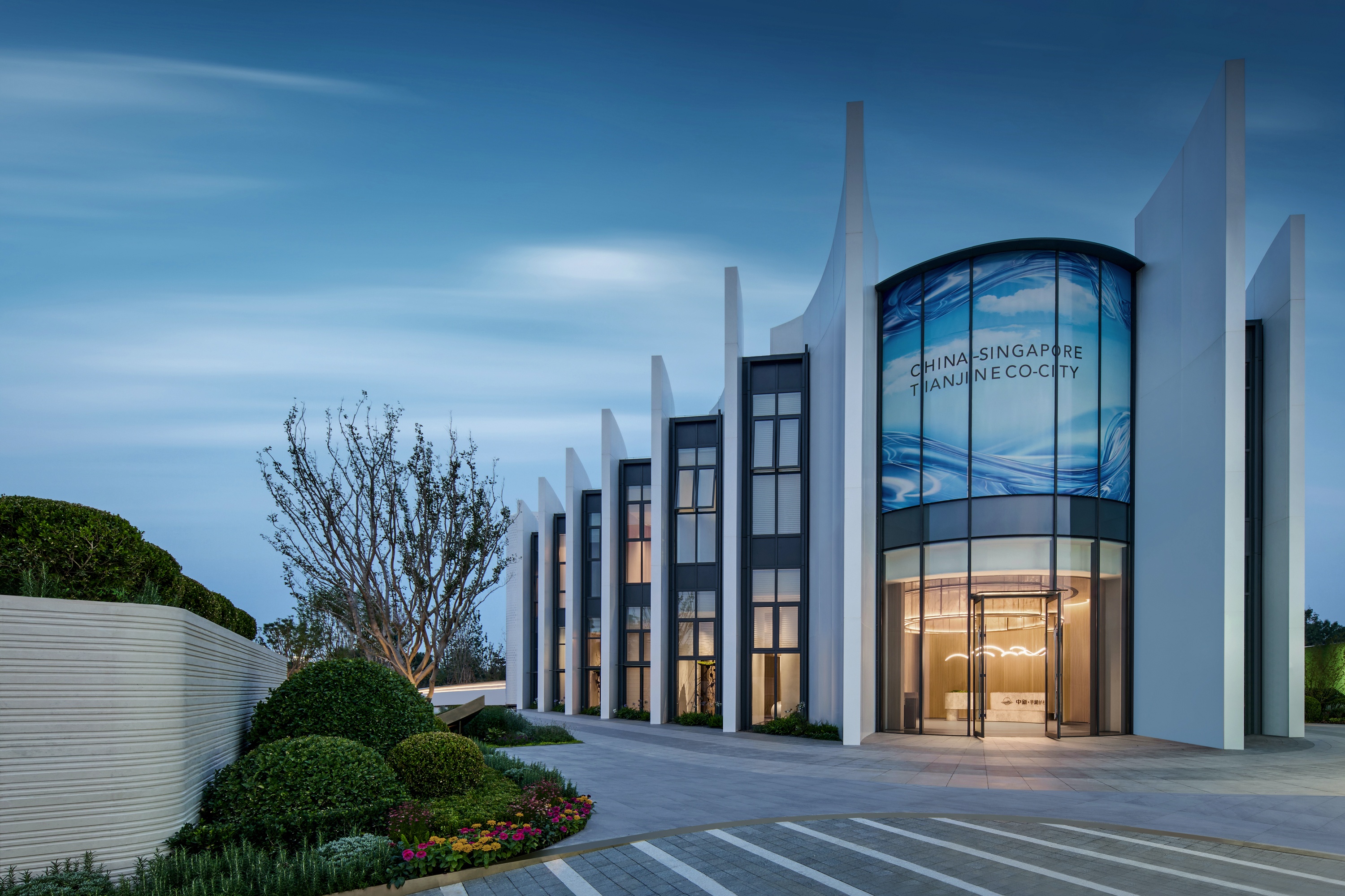 天津中新澜湖庭售楼处丨中国天津丨引擎联合设计-27