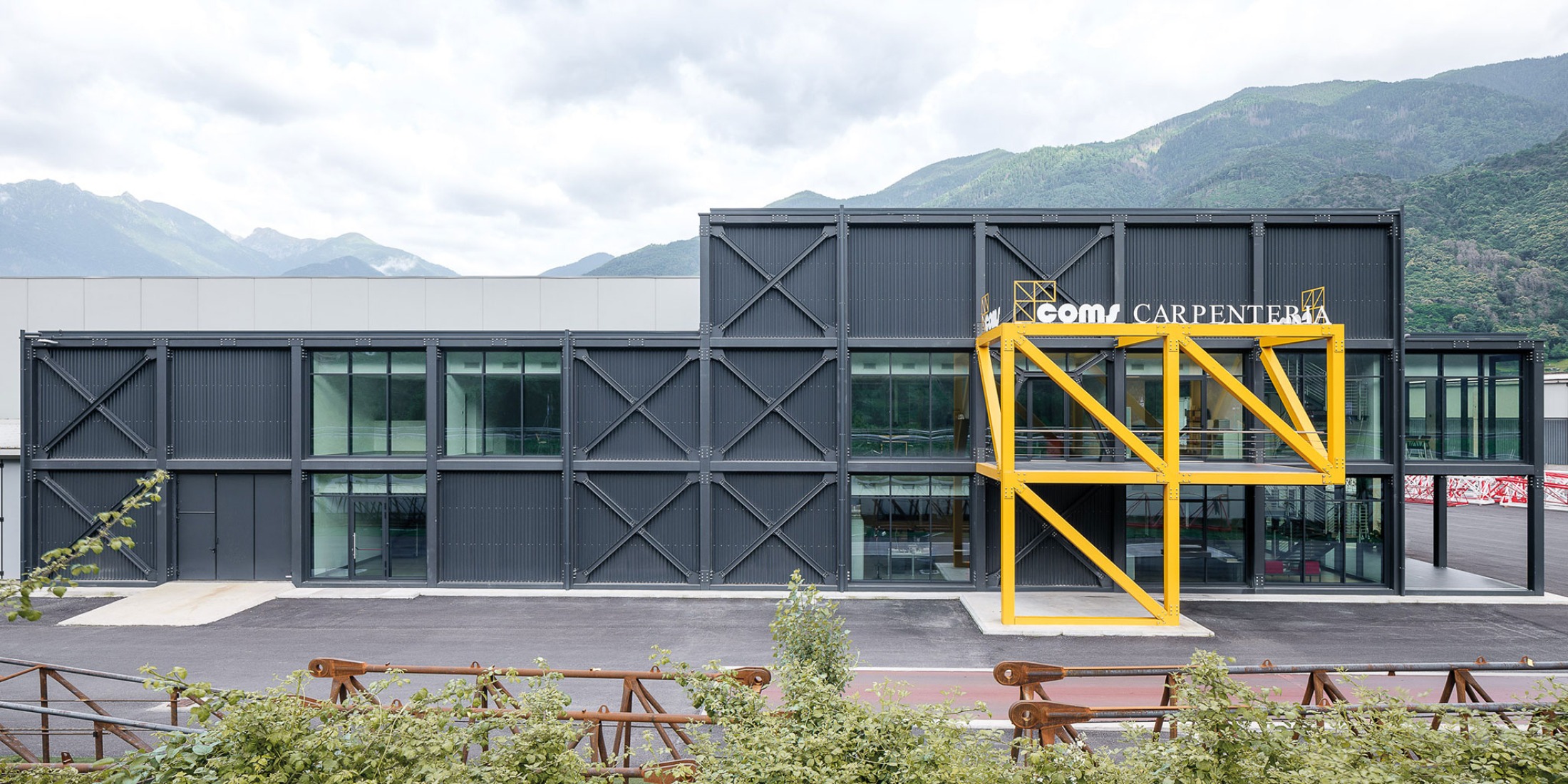 金属木工公司新办公室丨意大利布雷西亚丨Nicola Martinoli-31