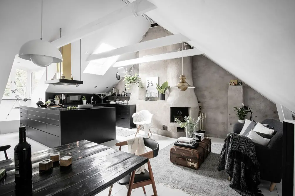 欢乐亲子空间 | 充满趣味的屋顶公寓设计-1