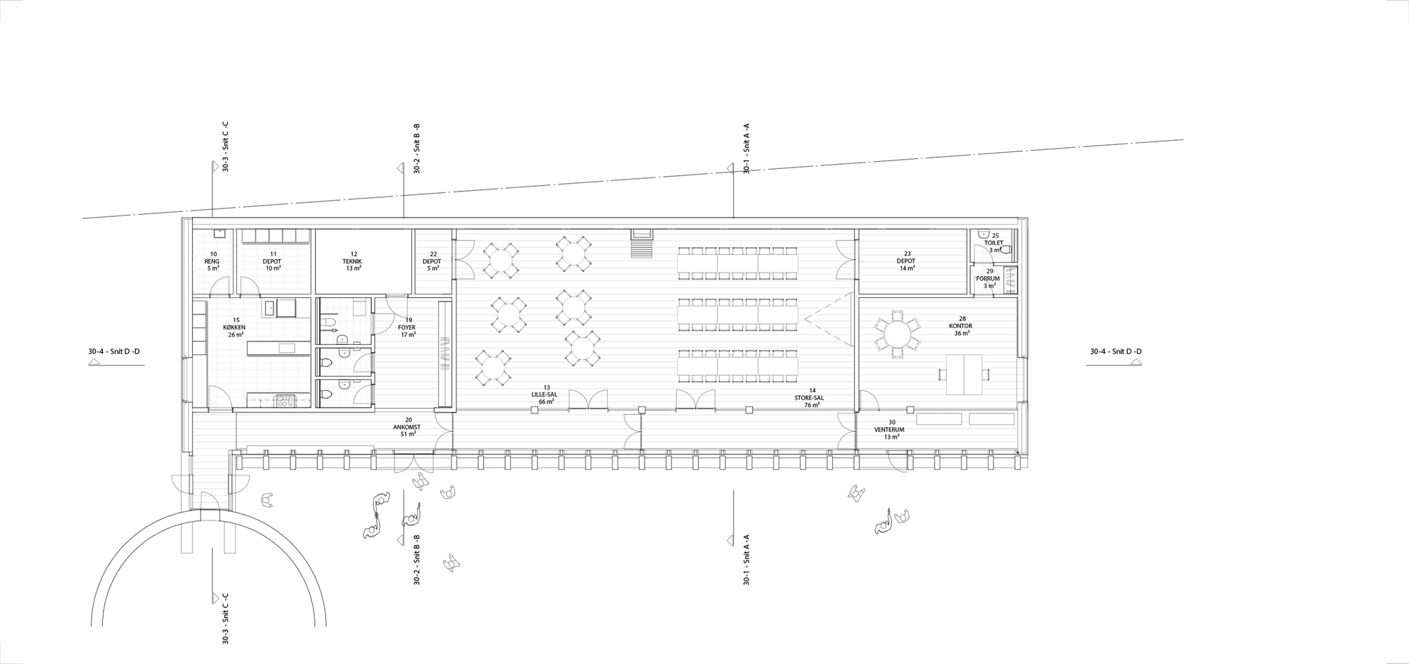 Sct· Peders Hus 教区之家丨丹麦丨Cubo Arkitekter,VMB Arkitekter-28