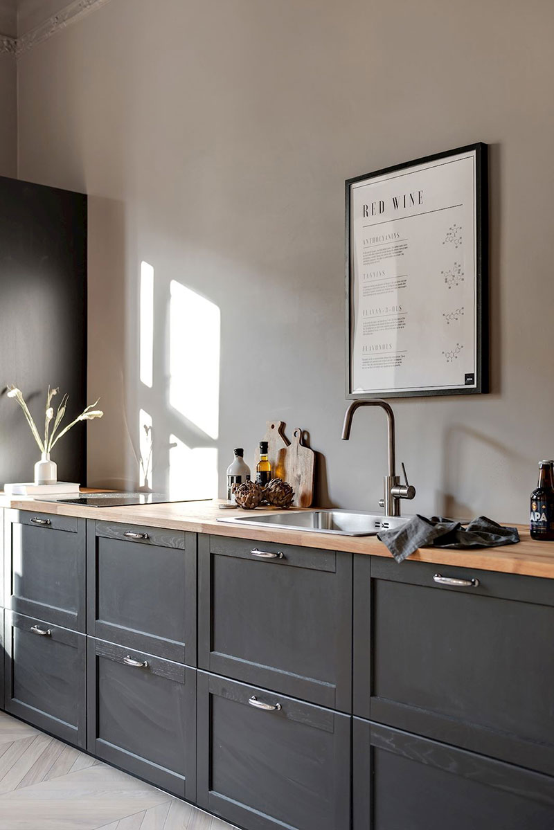 瑞典古典建筑中的温馨现代设计-14