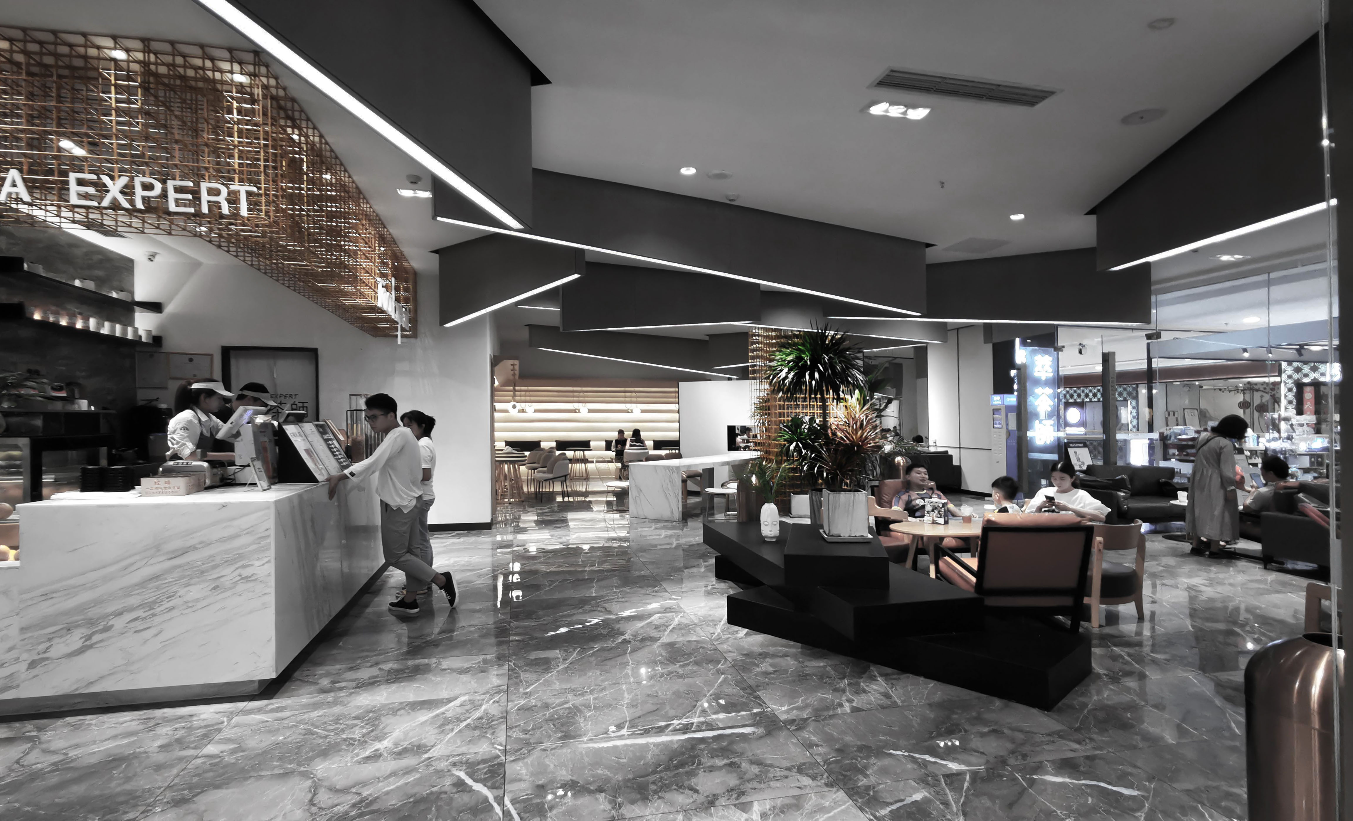 米节设计丨萃茶师贵港万达店-11