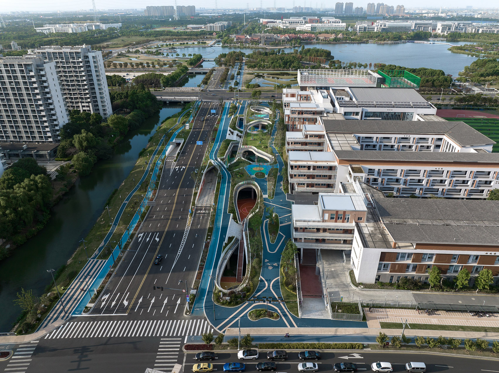 昆山实验小学改扩建及其西侧城市基础设施多系统复合项目丨中国苏州丨阿科米星建筑设计事务所,庄慎,任皓等-117