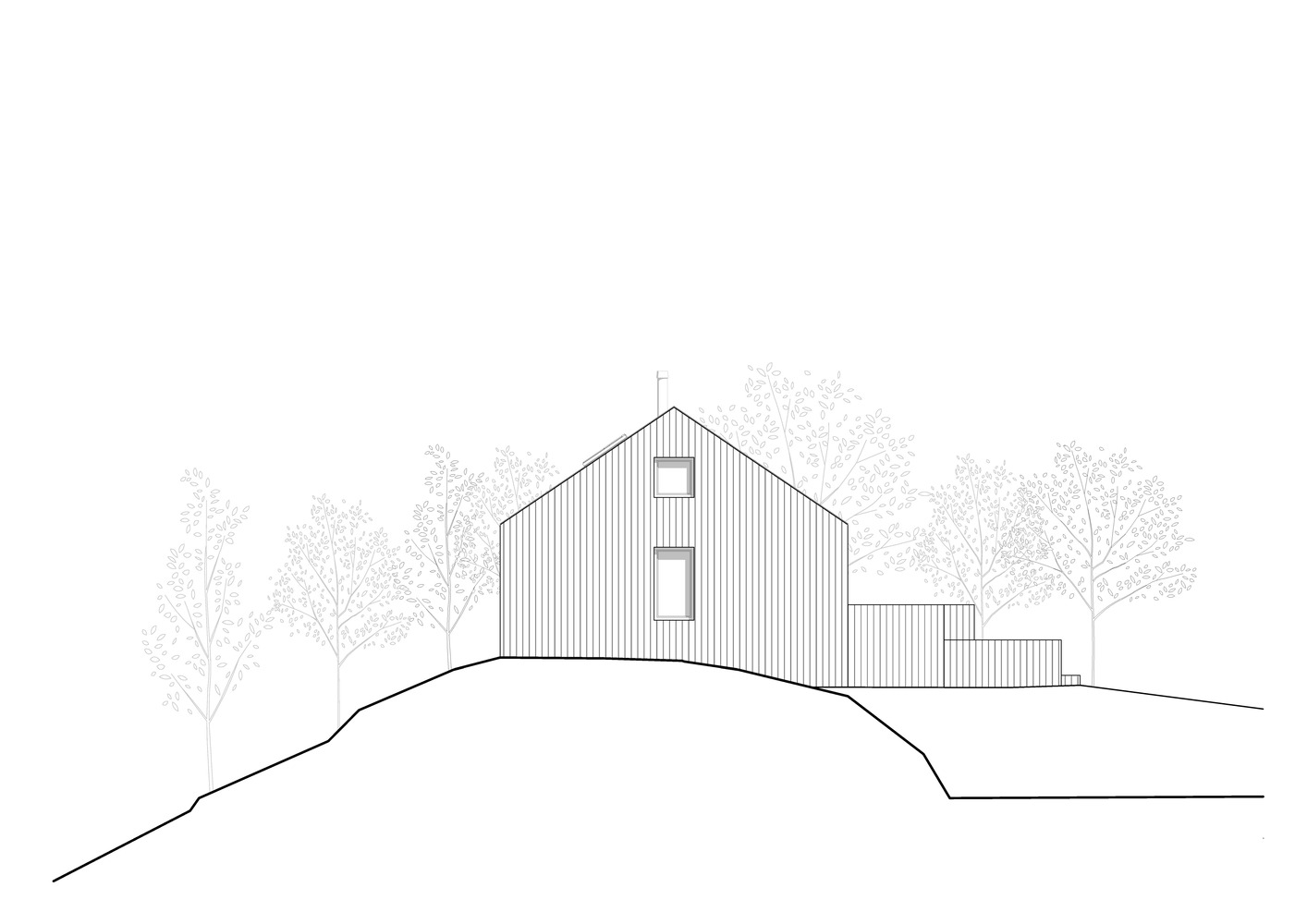 Cabin Åkvåg · 简约景致的挪威夏屋设计丨Fjord Arkitekter-39
