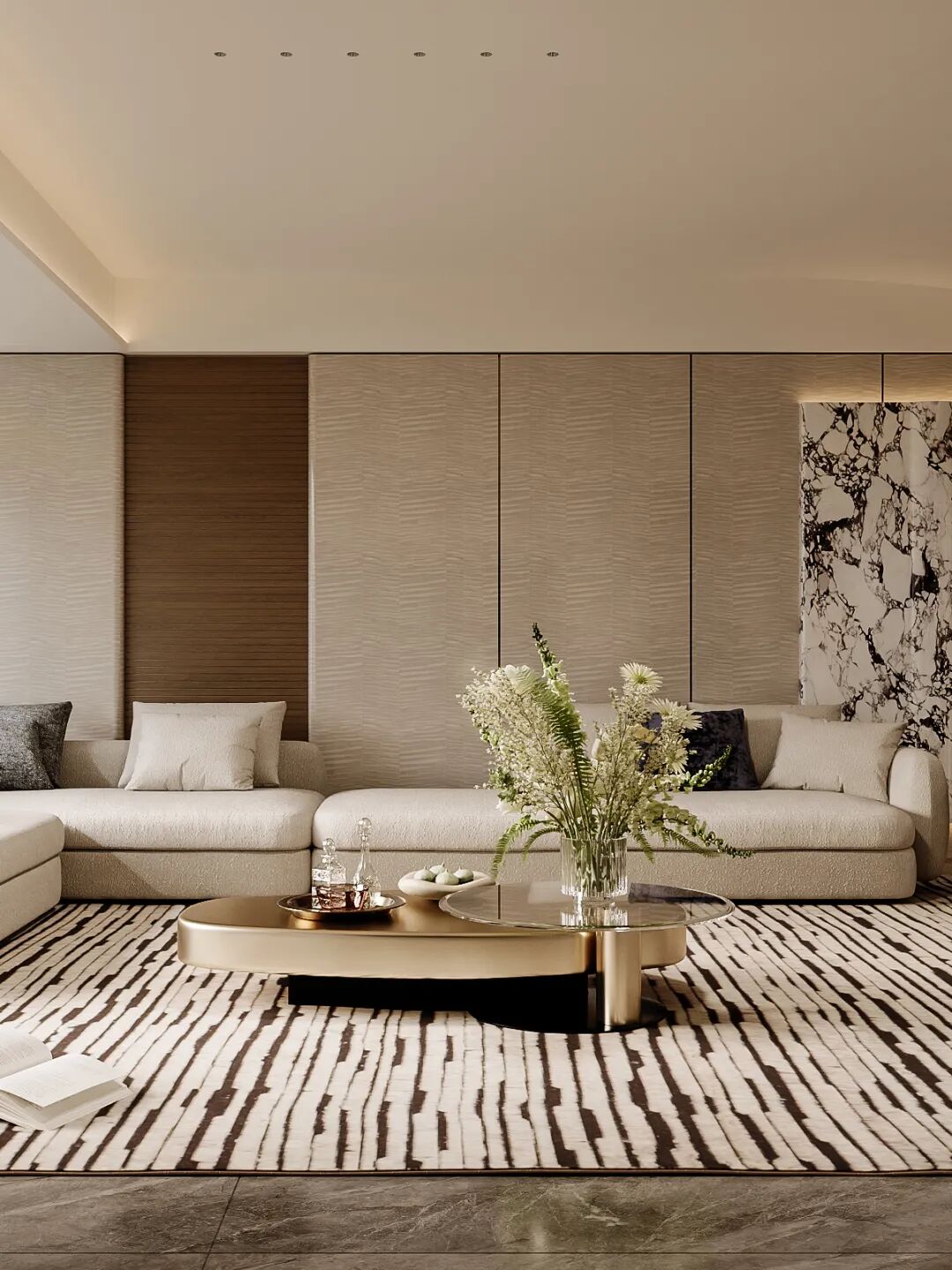 270㎡意式轻奢风 江山印·云玺丨中国阳江丨纵向·空间设计-0