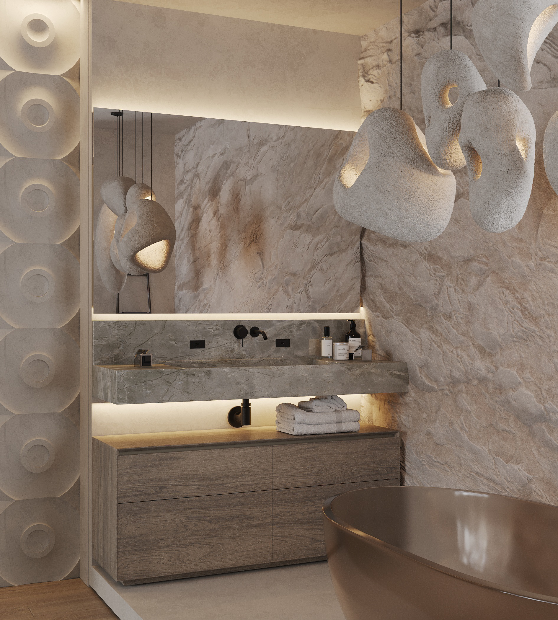 自然风现代别墅设计-21