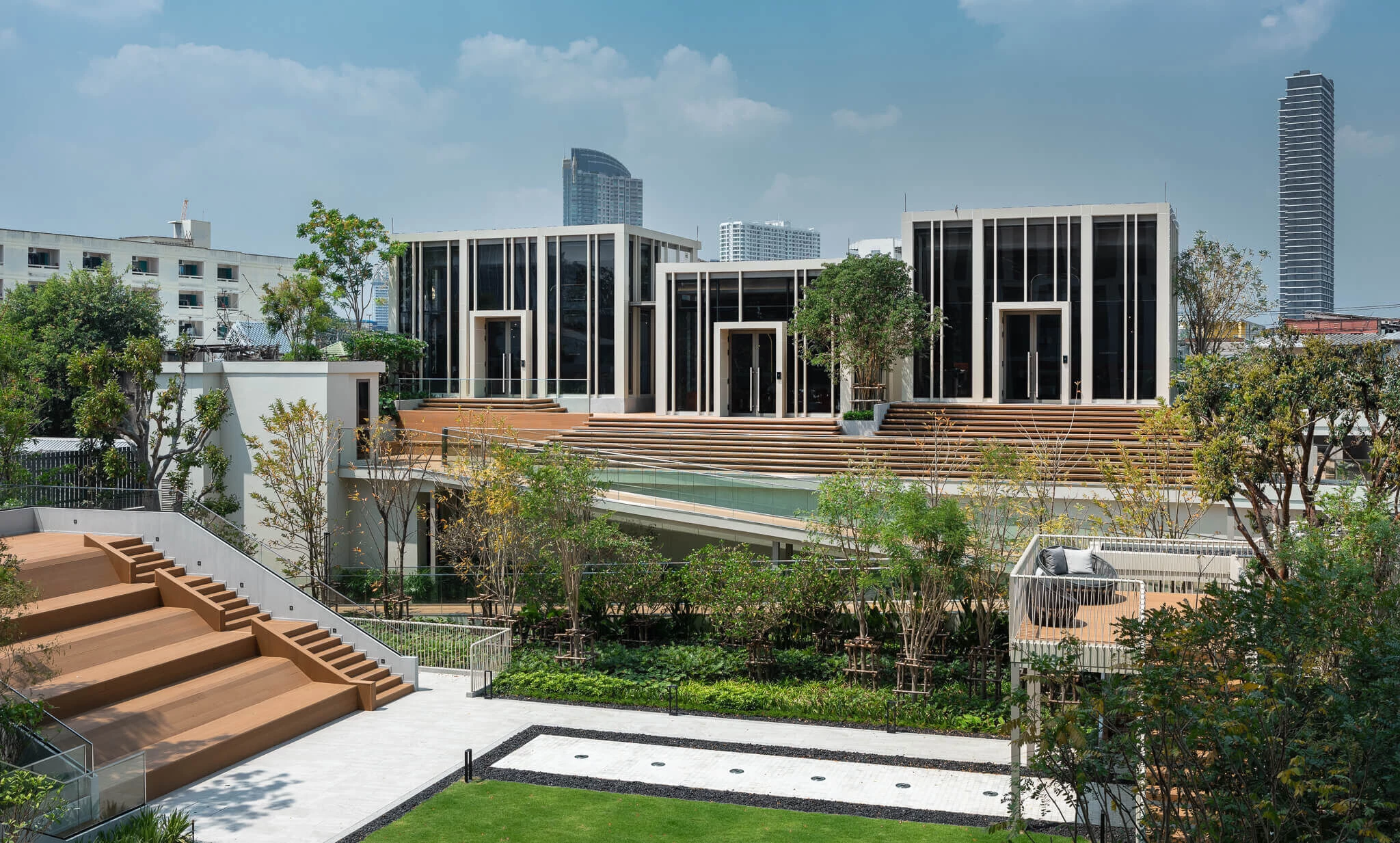 律实宫河滨亭丨泰国曼谷丨Openbox Architects-40