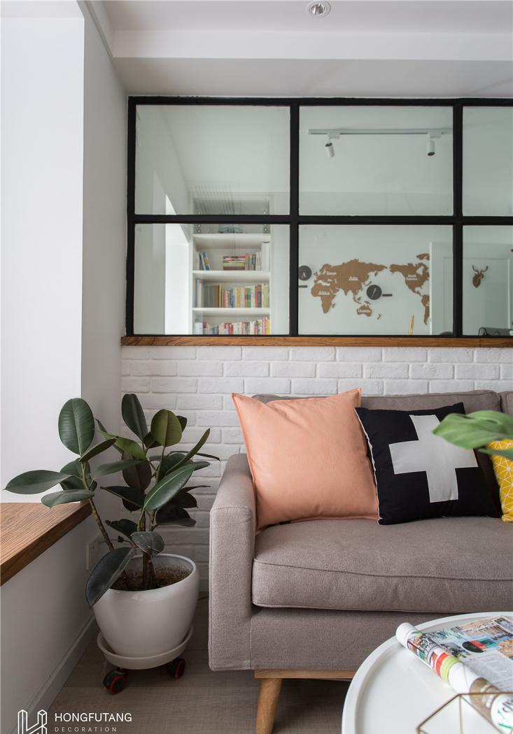 北欧风格小户型设计 | 互动式客厅与浪漫餐厅-3