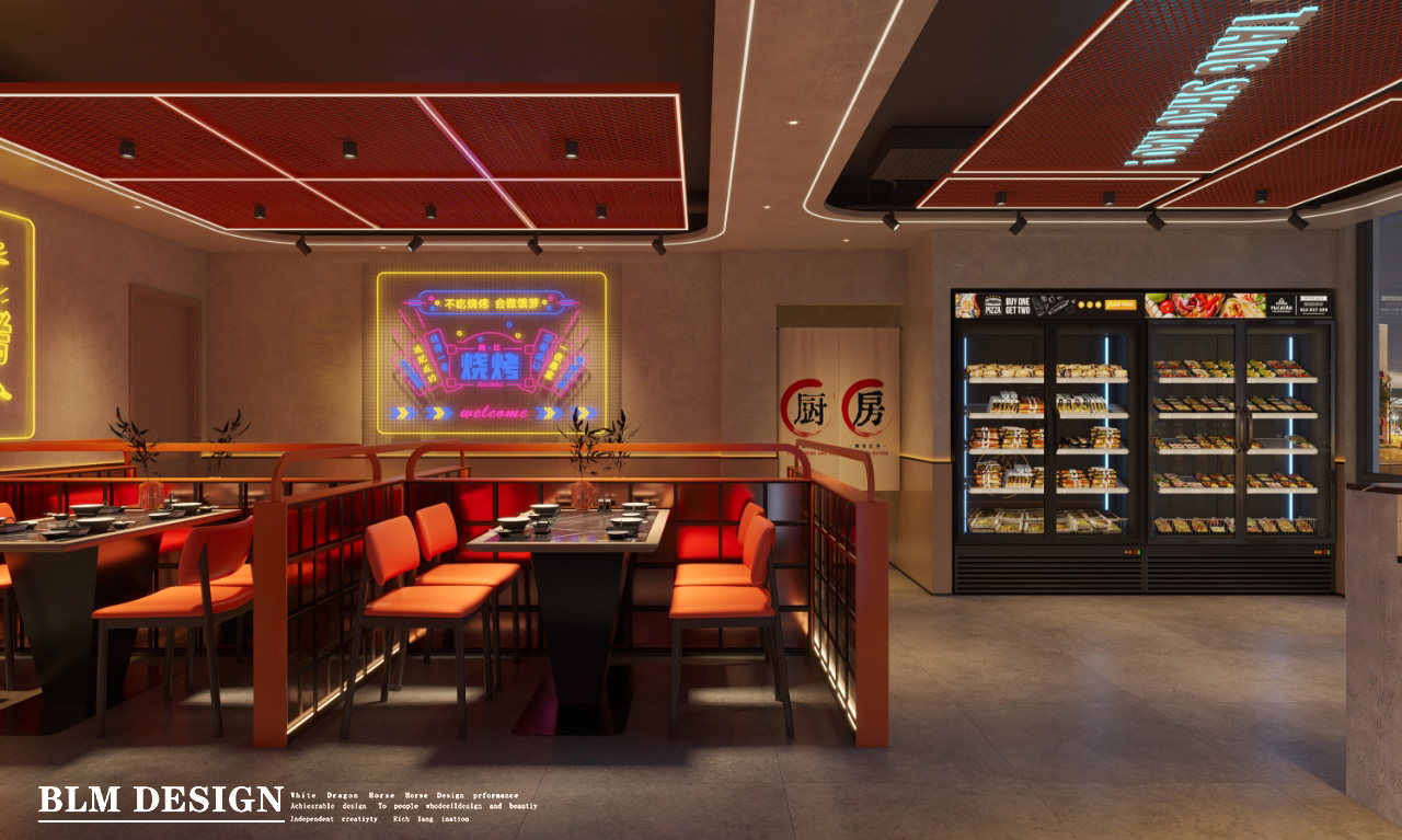 烧烤店设计案例分享-7