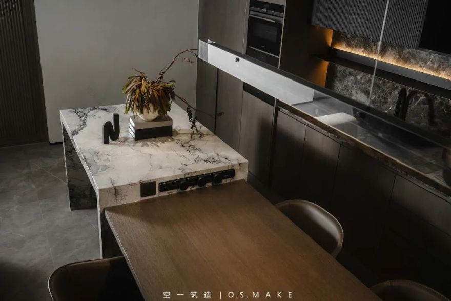 意式极简,壹号院的沉郁魅力丨中国重庆丨空一筑造|O.S.MAKE-39