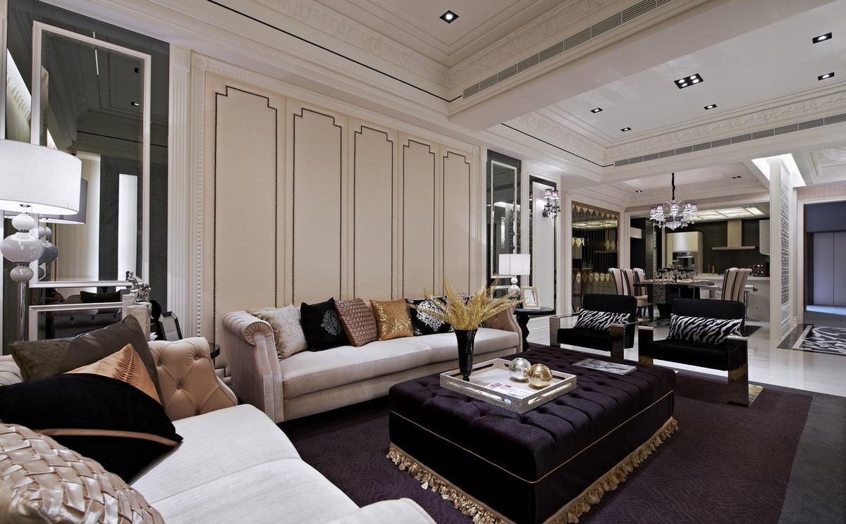 黄庭芝、王郁文打造新巴洛克风格样板间,浪漫典雅风情尽展-8