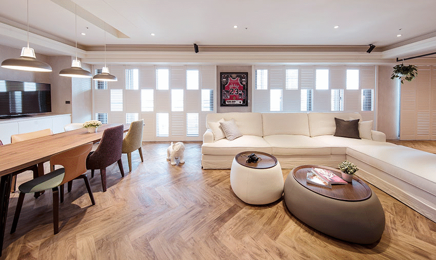 黑人范范的新家！台北 218㎡ 温暖亲子宅-10