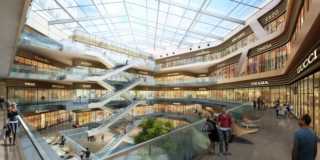 兰州西客站商业超高层项目的立体商业中心设计-22