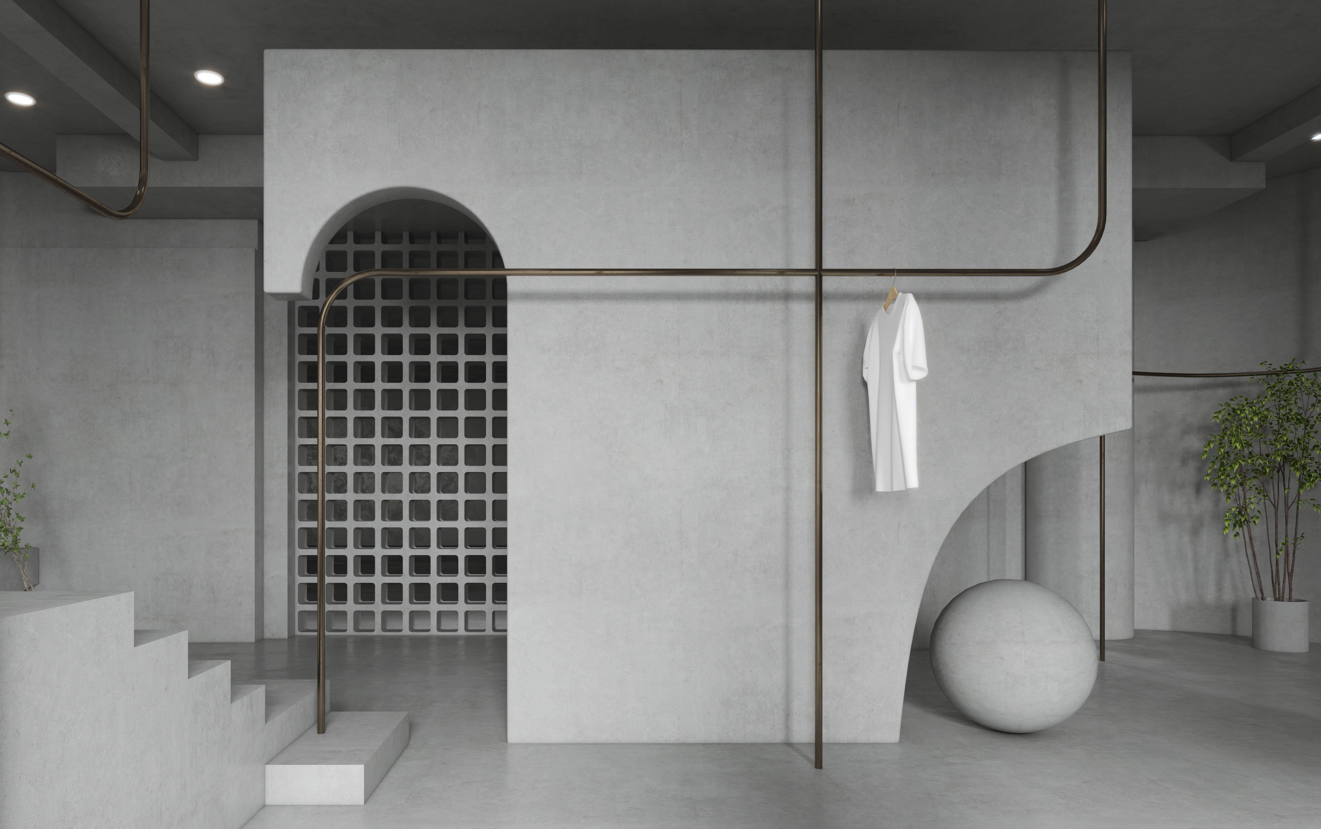 VRay5.0大师级渲染—服装展厅-0