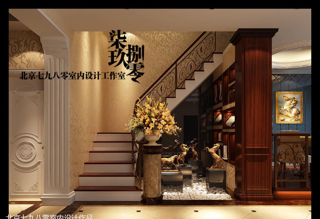 欧式风格别墅设计典范——七九八零工作室旧房改造力作-8