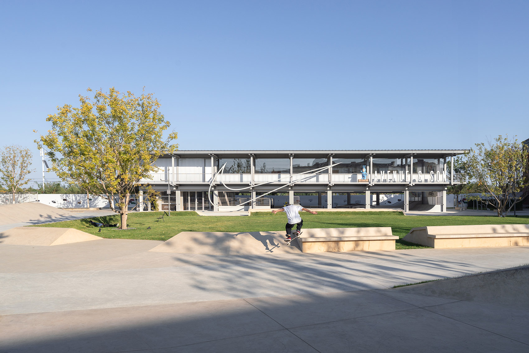 AVENUE & SON阿那亚北岸滑板公园丨中国秦皇岛丨万社设计(Various Associates)-38