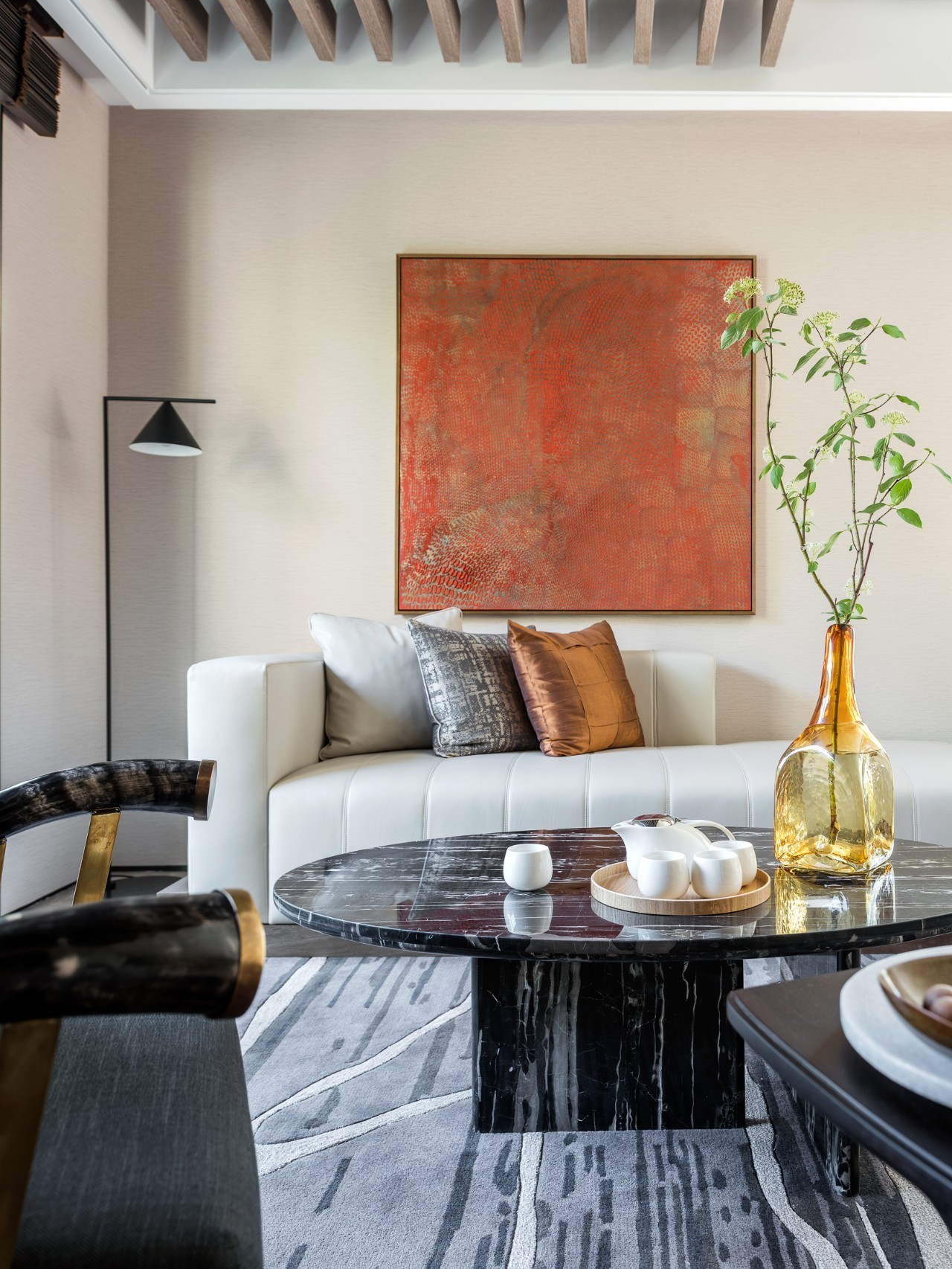 北京金茂府平墅宅邸样板间设计-21