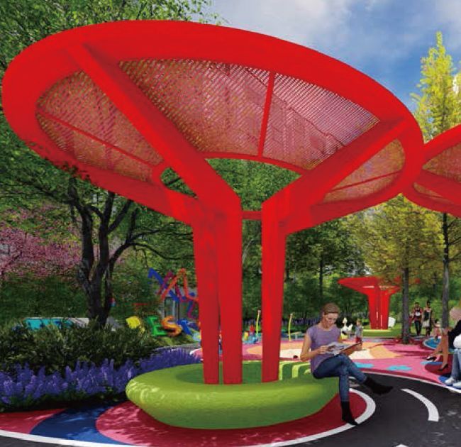 方寸尽乾坤,园内见飞鸿 | 苏州合景·云溪四季(大区)-84