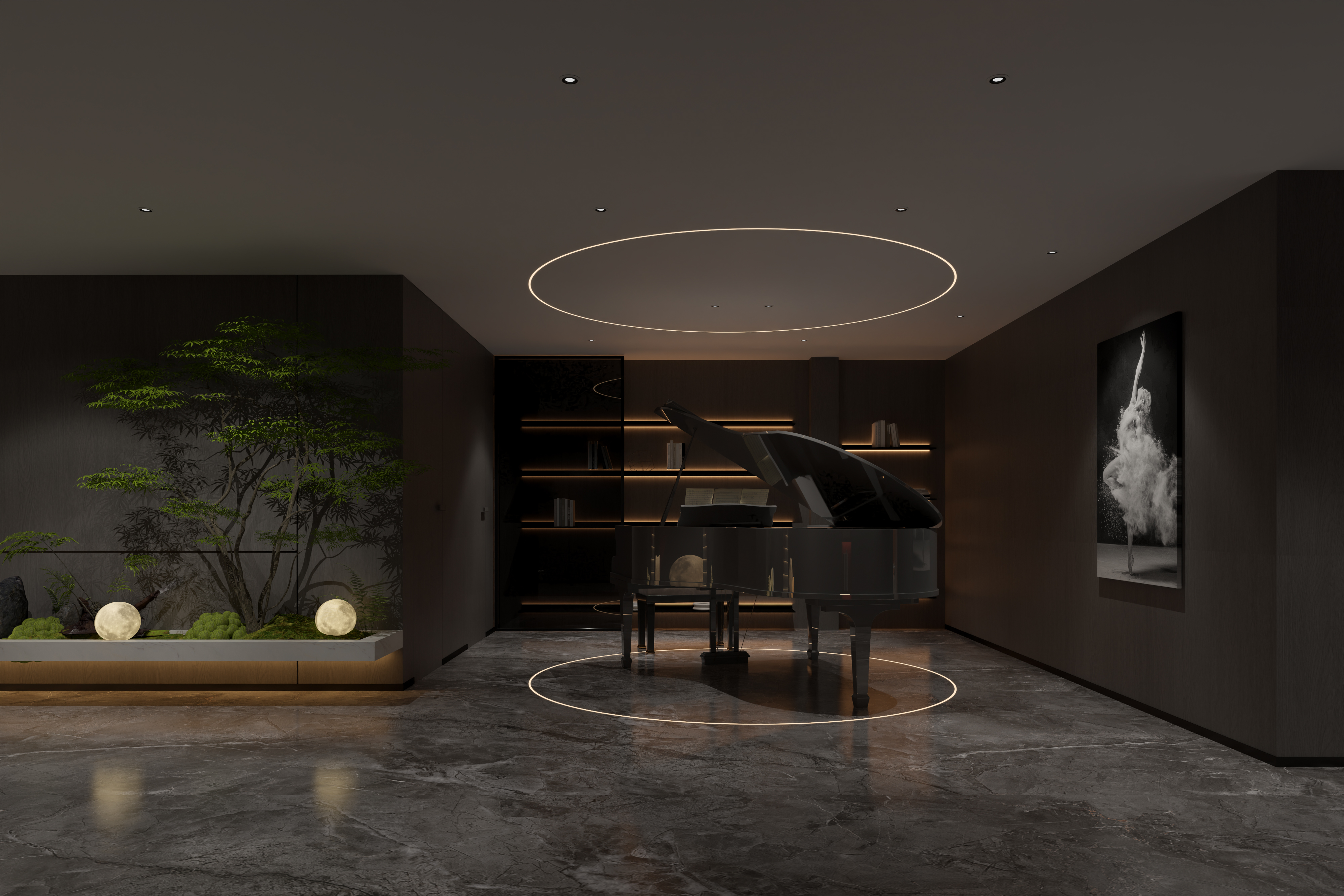 郑州别墅设计，绝对明暗-10