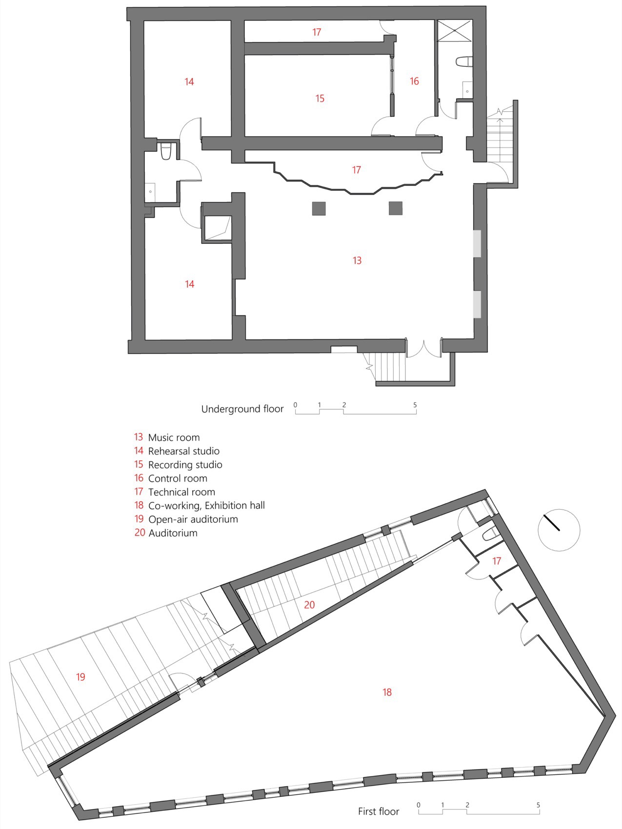 ARTCOR创意中心，摩尔多瓦 / Calujac Architecture-43