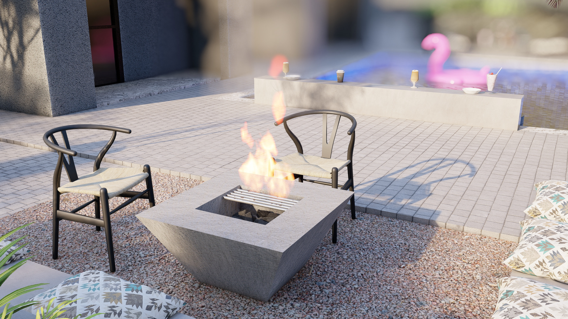 南非约翰内斯堡现代热带景观设计项目丨文中未提及-19